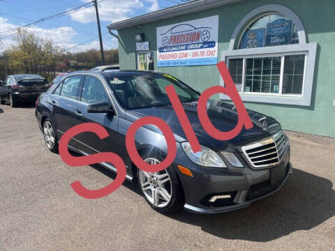 2011 Mercedes-Benz E-Class for sale at Precision Automotive Group in Youngstown OH