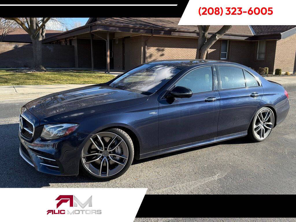 Dk. Blue 2019 Mercedes-Benz E-Class AMG E 53 AWD AMG E 53 4MATIC 4dr Sedan 1
