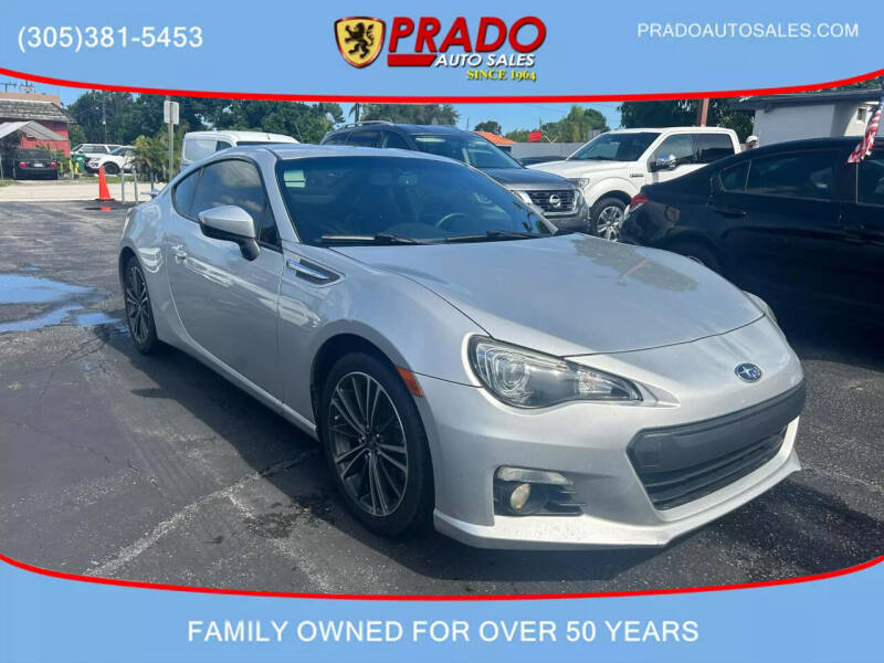 2014 Subaru BRZ for sale at Prado Auto Sales in Miami FL