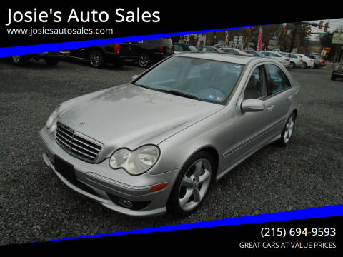 2005 Mercedes-Benz C-Class for sale at Josie's Auto Sales in Gilbertsville PA