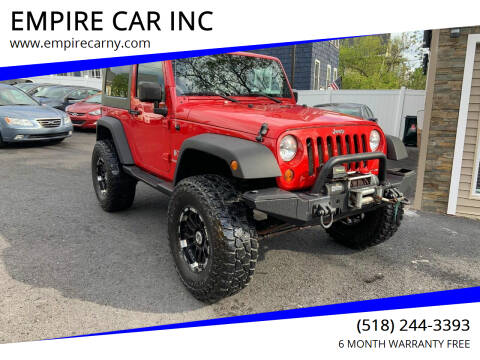 Jeep Wrangler For Sale in Troy, NY - EMPIRE CAR INC Jeep Wrangler For Sale in Troy, NY - EMPIRE CAR INC