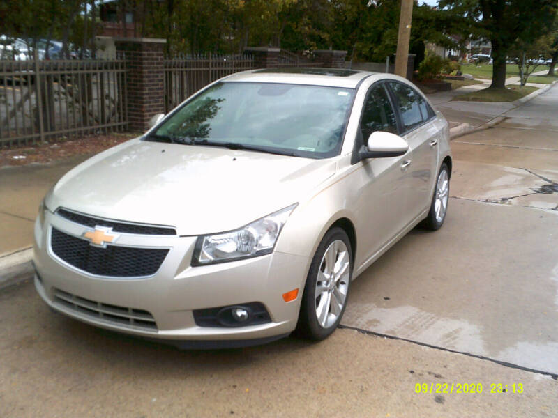 2013 Chevrolet Cruze for sale at Fred Elias Auto Sales in Center Line MI