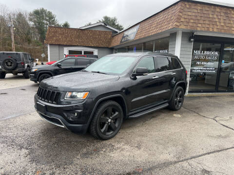 2014 Jeep Grand Cherokee for sale at Millbrook Auto Sales in Duxbury MA