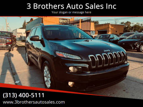 2015 Jeep Cherokee for sale at 3 Brothers Auto Sales Inc in Detroit MI