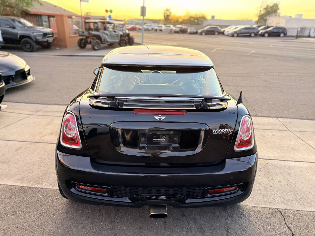 Black 2014 MINI Coupe Cooper S Cooper S 2dr Coupe 14