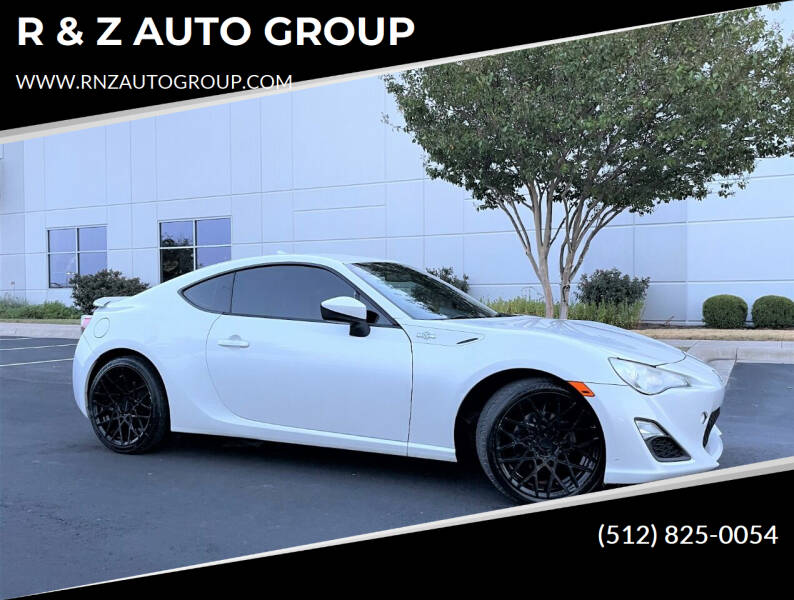 2013 Scion FR-S for sale at R & Z AUTO GROUP in Austin TX