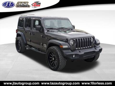 2019 Jeep Wrangler Unlimited for sale at J T Auto Group in Sanford NC
