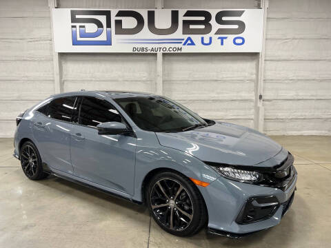 2021 Honda Civic for sale at DUBS AUTO LLC in Clearfield UT