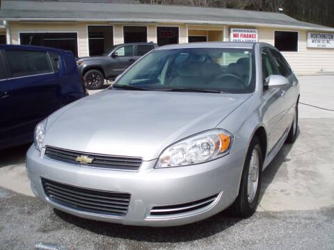 2009 Chevrolet Impala for sale at Worthington Motor Co, Inc in Clinton TN