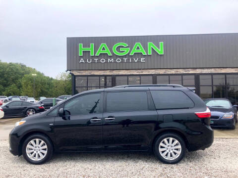 2017 Toyota Sienna for sale at Hagan Automotive in Chatham IL