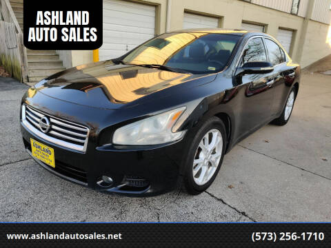 2013 Nissan Maxima for sale at ASHLAND AUTO SALES in Columbia MO