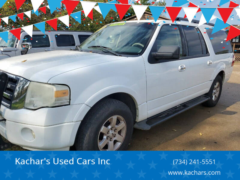 2009 Ford Expedition EL for sale at Kachar's Used Cars Inc in Monroe MI
