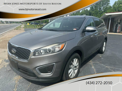 2016 Kia Sorento for sale at BRIAN JONES MOTORSPORTS OF South Boston in South Boston VA