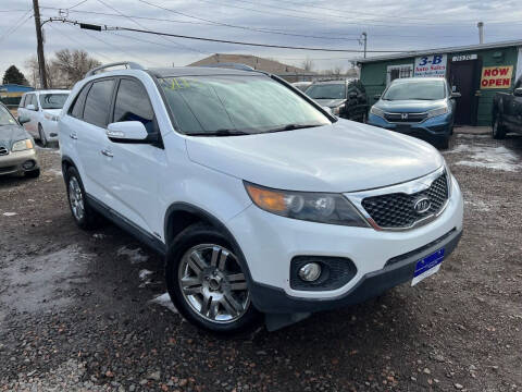 2013 Kia Sorento for sale at 3-B Auto Sales in Aurora CO