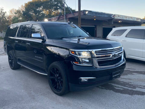 2016 Chevrolet Suburban for sale at Texas Luxury Auto in Houston TX
