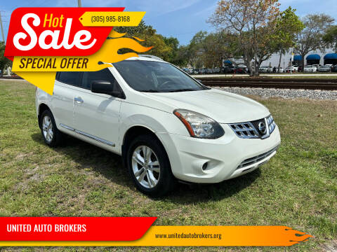 2015 Nissan Rogue Select for sale at UNITED AUTO BROKERS in Hollywood FL