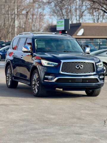 2019 Infiniti QX80 for sale at MIDWEST CAR SEARCH in Fridley MN