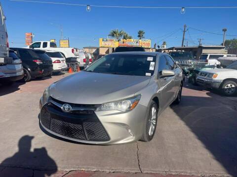 2016 Toyota Camry for sale at DEL CORONADO MOTORS in Phoenix AZ