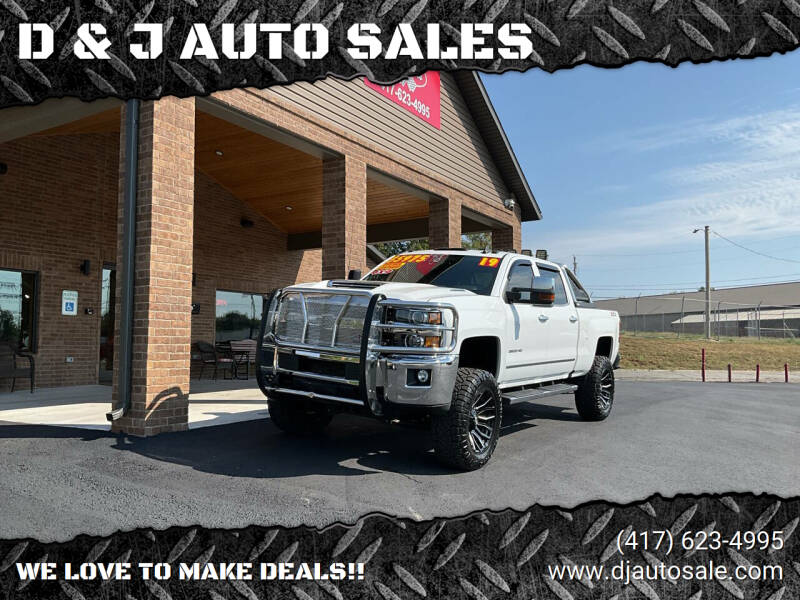 2019 Chevrolet Silverado 3500HD for sale at D & J AUTO SALES in Joplin MO