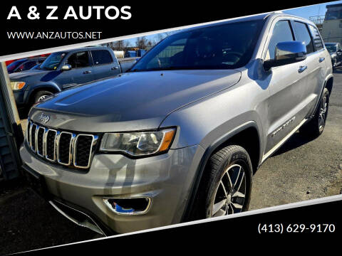 2017 Jeep Grand Cherokee for sale at A & Z AUTOS in Westfield MA