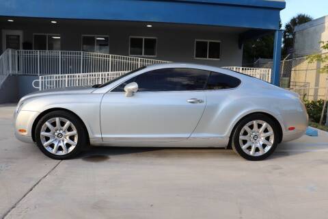 2005 Bentley Continental for sale at PERFORMANCE AUTO WHOLESALERS in Miami FL