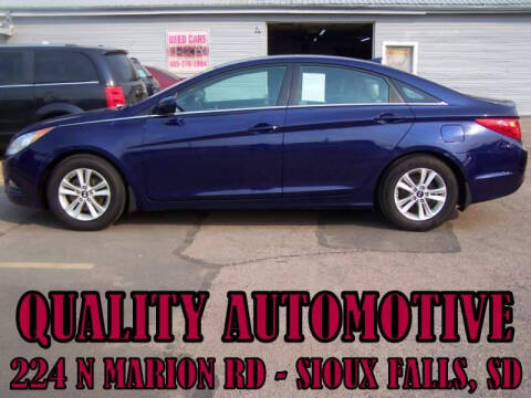 2013 Hyundai Sonata for sale at Quality Automotive in Sioux Falls SD