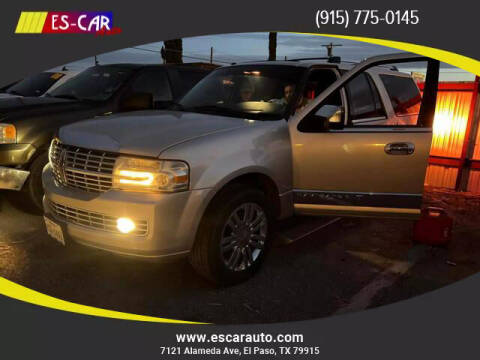 2007 Lincoln Navigator L for sale at Escar Auto in El Paso TX