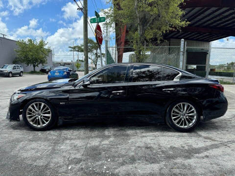 2018 Infiniti Q50 for sale at GG Quality Auto in Hialeah FL