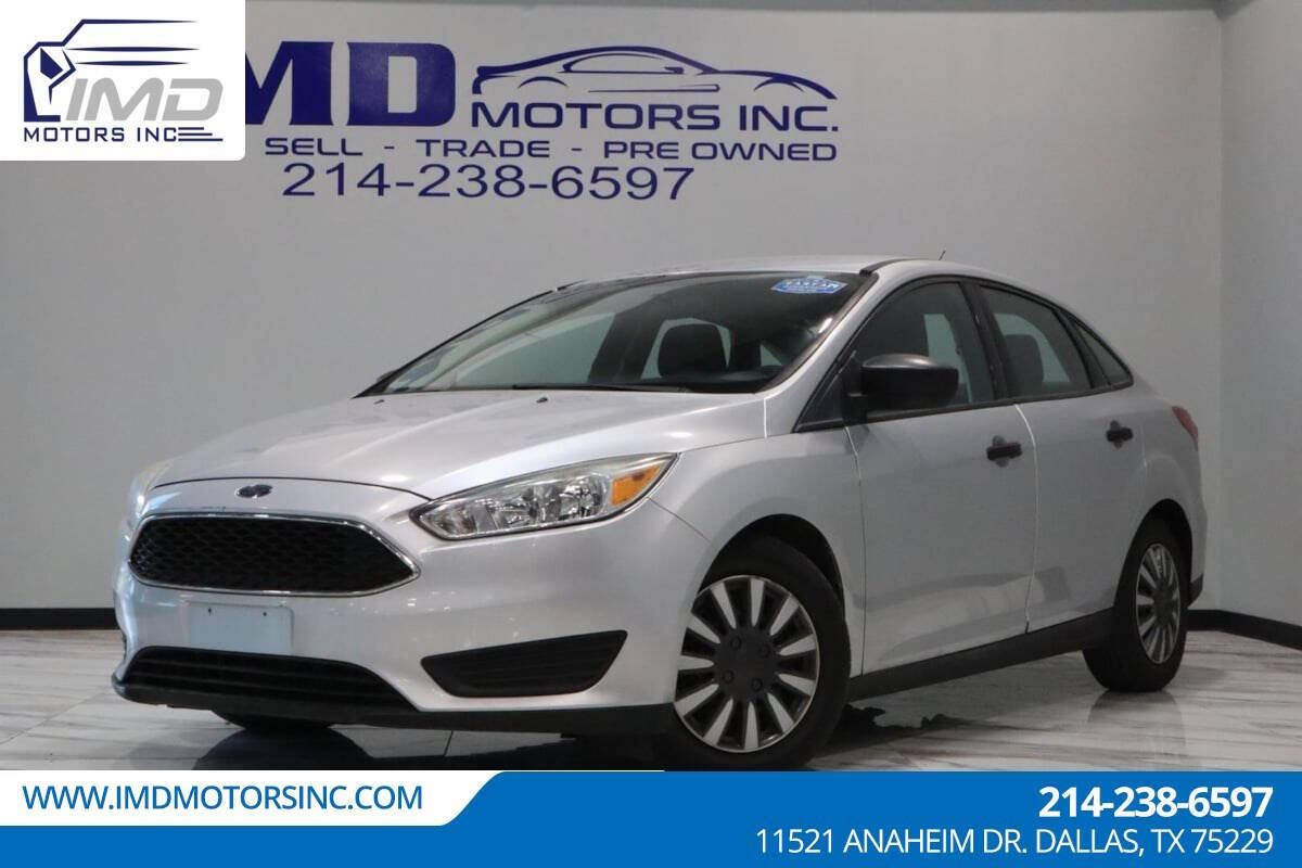 2018 Ford Focus for sale at IMD MOTORS, INC in Dallas, TX