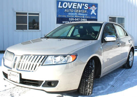 2010 Lincoln MKZ for sale at LOVEN'S AUTO CENTER in Swanville MN