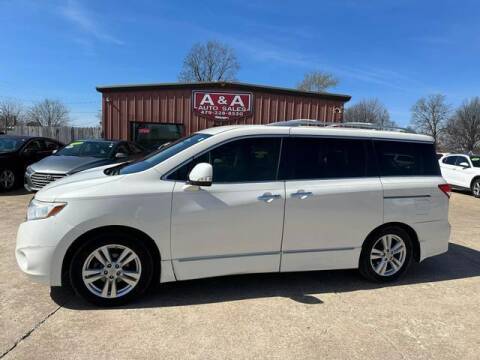 2013 Nissan Quest for sale at A & A Auto Sales in Fayetteville AR