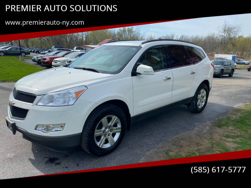 2012 Chevrolet Traverse for sale at PREMIER AUTO SOLUTIONS in Spencerport NY