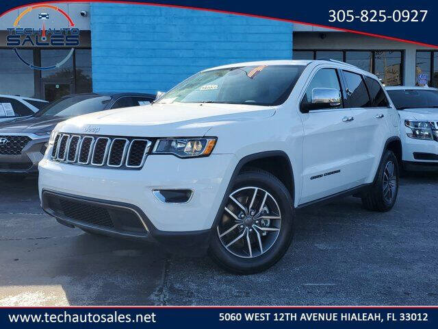 2021 Jeep Grand Cherokee for sale at Tech Auto Sales in Hialeah FL