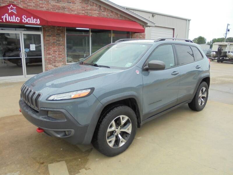 2015 Jeep Cherokee for sale at US PAWN AND LOAN in Austin AR