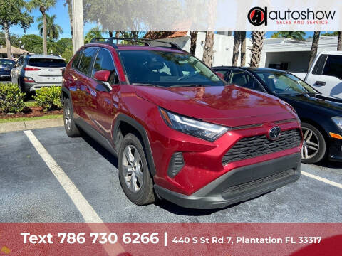 2022 Toyota RAV4 for sale at AUTOSHOW SALES & SERVICE in Plantation FL