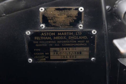 1957 Aston Martin DB 2/4 MKiii