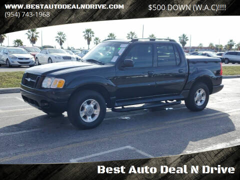 2001 Ford Explorer Sport Trac for sale at Best Auto Deal N Drive in Hollywood FL