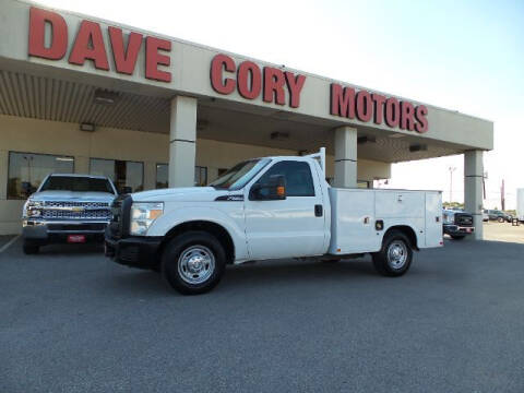 2013 Ford F-250 Super Duty for sale at DAVE CORY MOTORS in Houston TX
