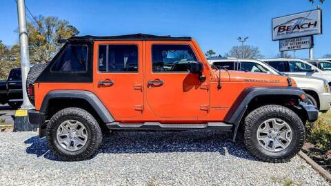 2015 Jeep Wrangler Unlimited for sale at Beach Auto Brokers in Norfolk VA