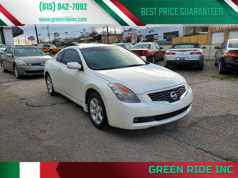 2009 Nissan Altima for sale at Green Ride Inc in Nashville TN