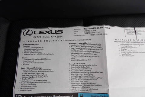 2023 Lexus LX 600 Luxury