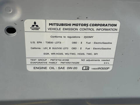 2023 Mitsubishi Outlander PHEV SEL