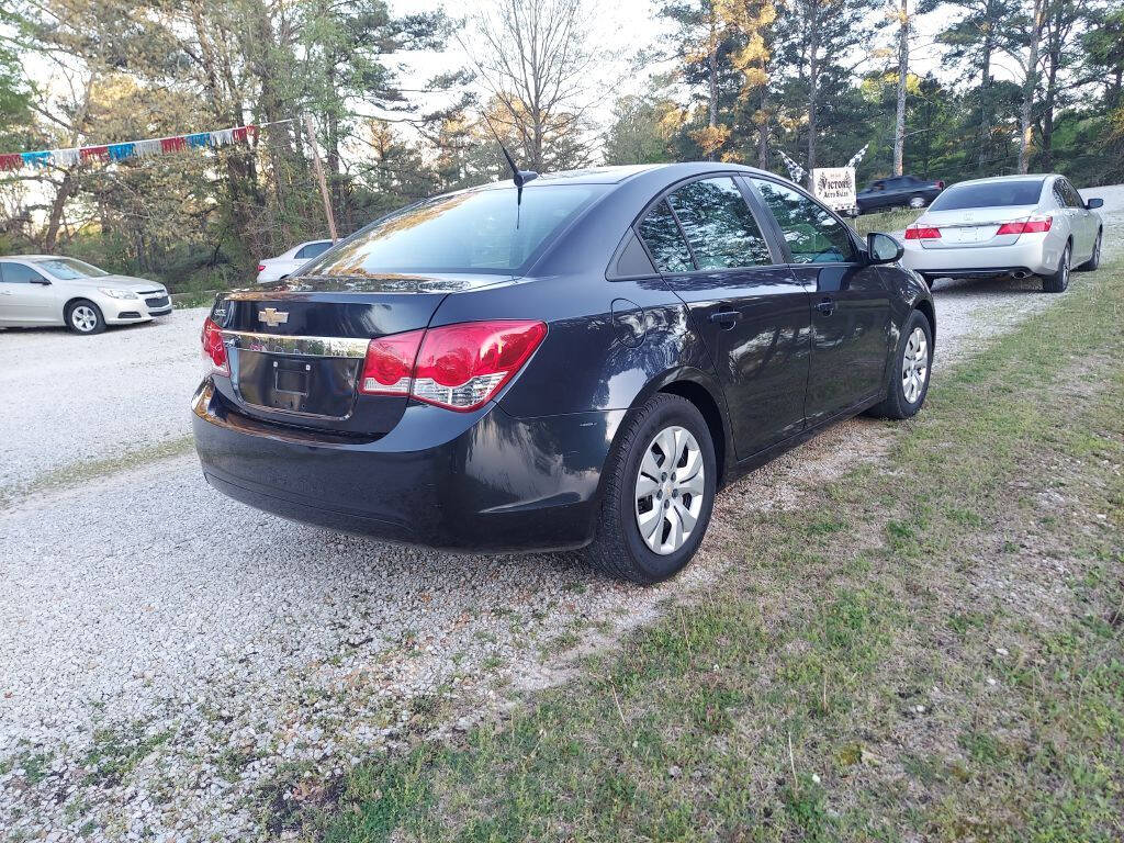 2014 Chevrolet Cruze for sale at Victory Auto Sales LLC in Mooreville, MS