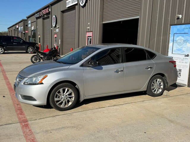 2015 Nissan Sentra for sale at Chrome Auto in Houston, TX