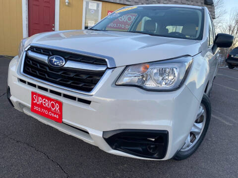 2018 Subaru Forester for sale at Superior Auto Sales, LLC in Wheat Ridge CO