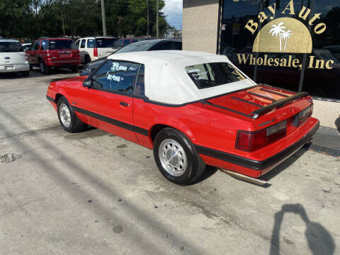 1986 Ford Mustang for sale at Bay Auto Wholesale INC in Tampa FL