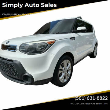 2014 Kia Soul for sale at Simply Auto Sales in Palm Beach Gardens FL
