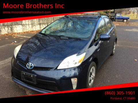 2013 Toyota Prius for sale at Moore Brothers Inc in Portland CT