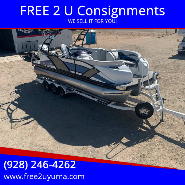 2020 Godfrey Marine AP250XP for sale at FREE 2 U Consignments in Yuma AZ