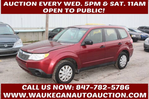 2009 Subaru Forester for sale at Waukegan Auto Auction in Waukegan IL